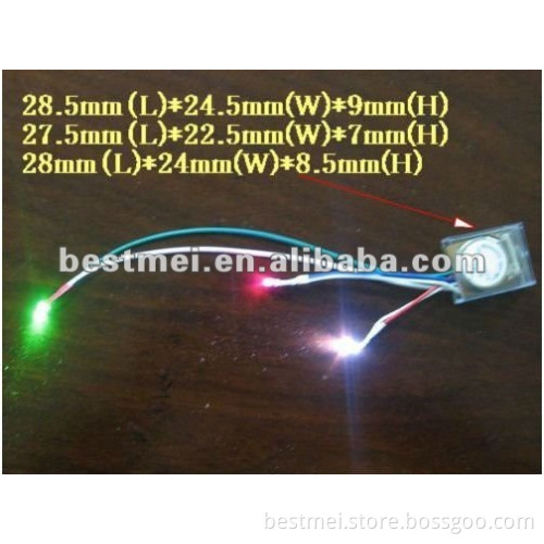 Led flash light for shoes